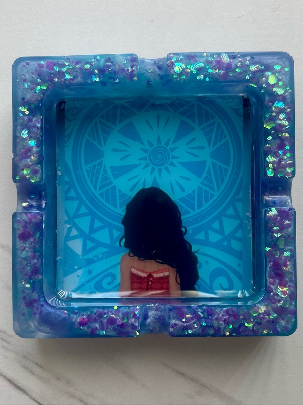 Moana Resin Ashtray | Custom Disney-Inspired Decor